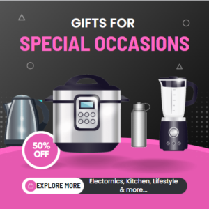 Home & Living, Electronics, Vacuum Ware, Insulated Ware & More...