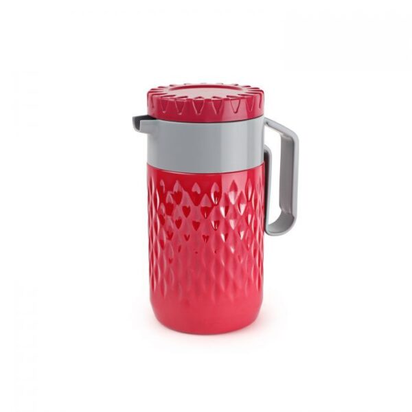 Cello Puro Tuff Plastic Insulated Jug - 1000ml | Inner Stainless Steel Vacuum Flask