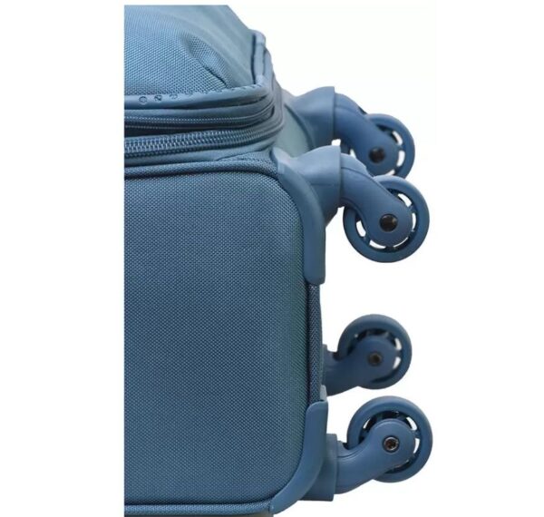Goblin Flipper 58 Trolley Bag | Soft Luggage Bag | 4 Wheel Bag | Ideal For Men and Women | Travel Strolley Bag | Suitcase - Image 2
