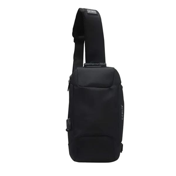 Goblin Tigris Chest Bag | Crossbody Bag For Men and Women | Unisex Shoulder Bag | Travel Bag | Adjustable Shoulder Strap For Boy | Daypack | USB Port and Anti-Theft Number Lock - Image 2