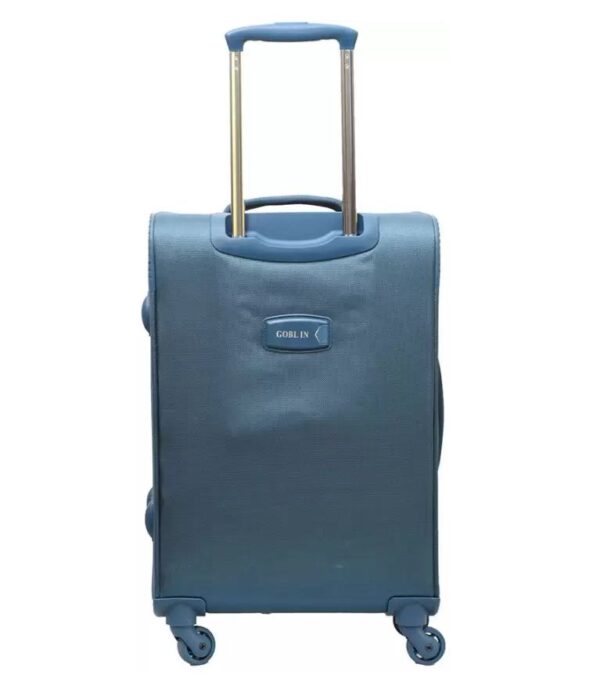 Goblin Flipper 58 Trolley Bag | Soft Luggage Bag | 4 Wheel Bag | Ideal For Men and Women | Travel Strolley Bag | Suitcase - Image 3