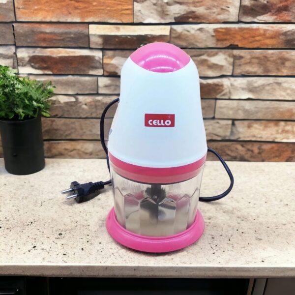 Cello Double Blade Electric Chopper With Stainless Steel Blade 275W