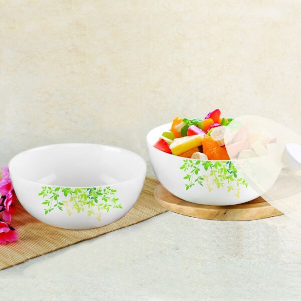 Cello Opalware 2pcs Mixing Bowl Set (Small) | White