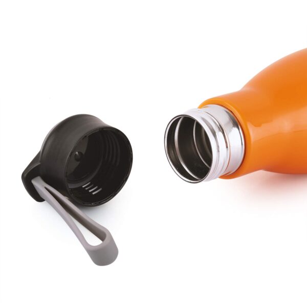 CELLO Puro Steel-X Rover 600ml Water Bottle with Inner Steel and Outer Plastic | Leak Proof Insulated Water Bottle - Image 2