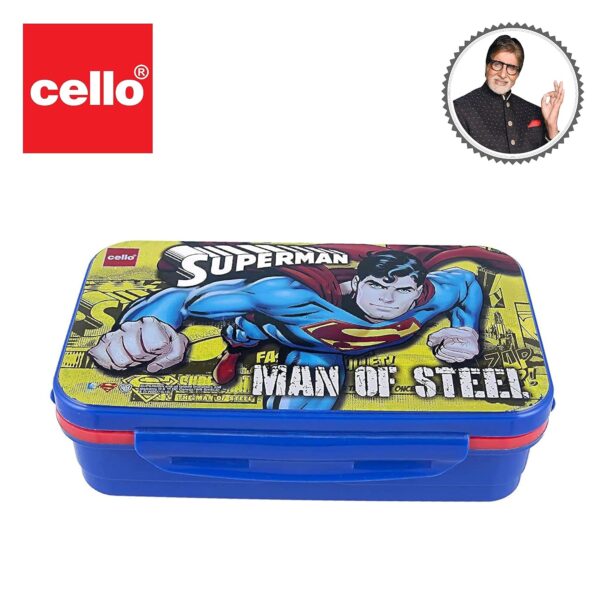 Cello HI-Lunch Big Deluxe Insulated Lunch Box | Kids Tiffin Box with Inner Steel and Stainless Steel Veg Box - Image 8