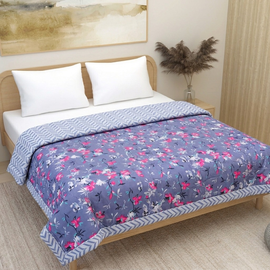 Kingston Ultra Soft & Comfortable Single Bed Dohar | Breathable Fabric | AC Dohar | Light Weight