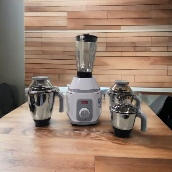 Cello Cabrio-4C Electric Mixer Grinder 1300W | Stainless Steel Jar With Juicer Jar