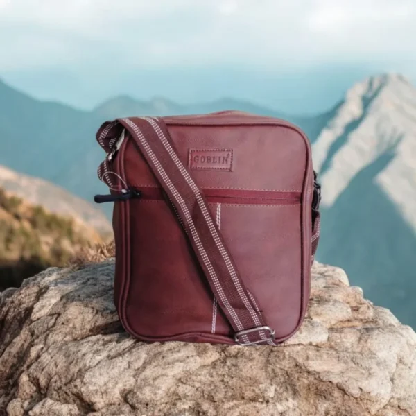 Goblin Silica Sling Bag | Brown | Crossbody Bag | Shoulder Bag For Men & Women | Messenger Bag | Travel Bag