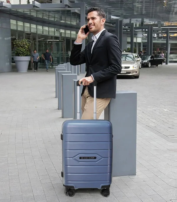 Swiss Military HTL93 – 20 Inch Hard Trolley Luggage Bag | Suitcase For Travel - Image 6