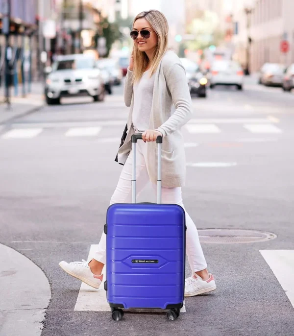 Swiss Military HTL94 – 20 Inch Hard Trolley Luggage For Travel | Cabin Luggage Suitcase - Image 6