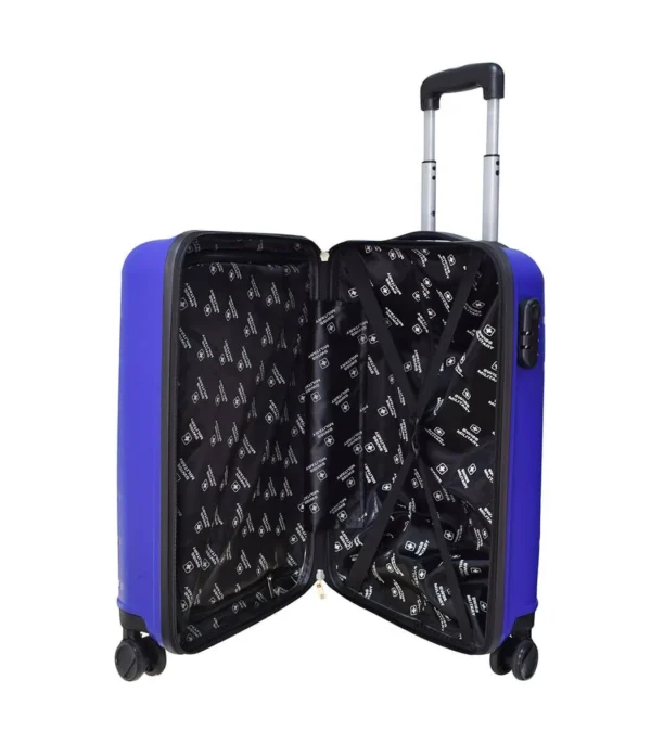 Swiss Military HTL94 – 20 Inch Hard Trolley Luggage For Travel | Cabin Luggage Suitcase - Image 3