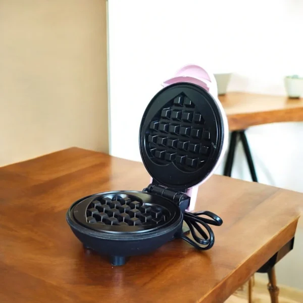 Frendz Electric Mini Waffle Maker Machine 350W (MFW-445) - Image 3