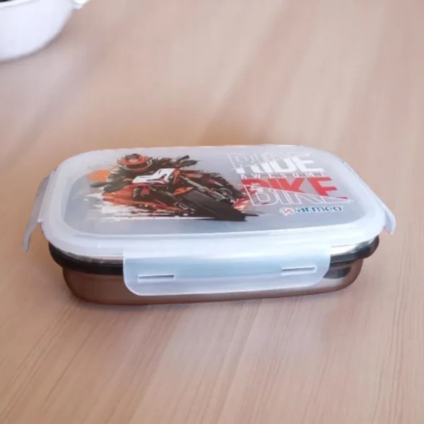 Warmeo Foody Stainless Steel Lunch Box | Ideal For Adults & Kids - Image 2