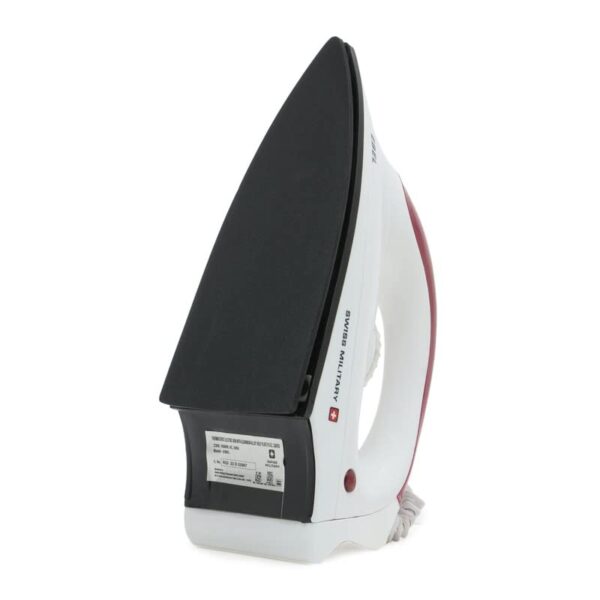 Swiss Military Ebel Electric Dry Iron 1000W | Auto Shut Off | Temperature Control - Image 2