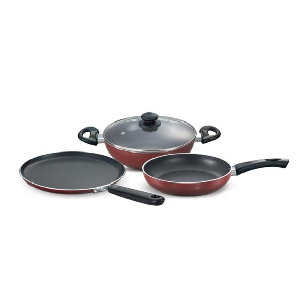 Prestige 30747 Omega Deluxe 3 Pieces Nonstick Cookware Set - Image 4