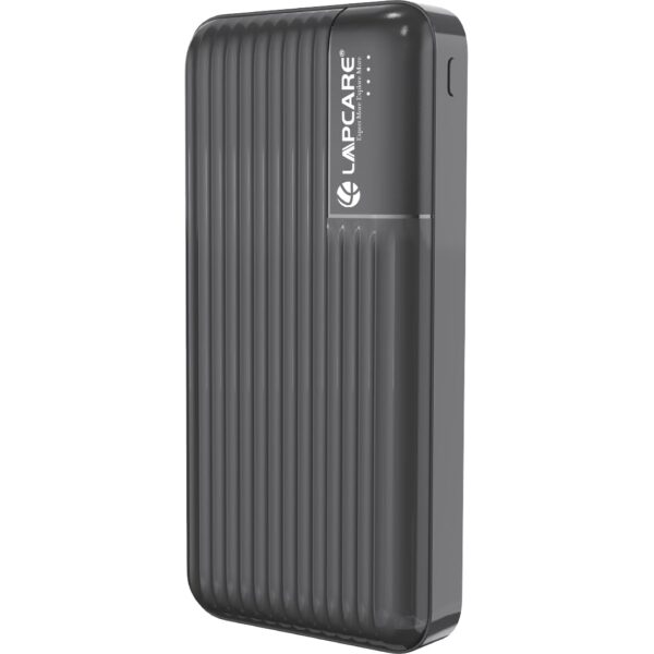 Lapcare Smart Tank VI 20000mAh Power Bank LPB-423 (Black) | Fast Charging | Dual USB Port | Led Indicator
