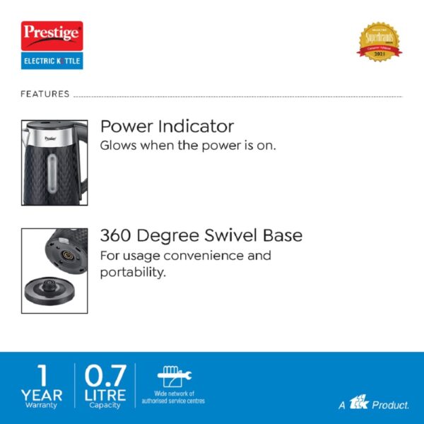 Prestige PKDSS 0.7 Electric Multi Kettle 700ml - Image 4