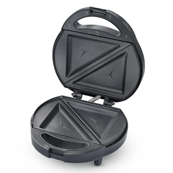 Prestige PSSP Single Sandwich Toaster with Fixed Sandwich Plate (500W, Black, Non-Stick)