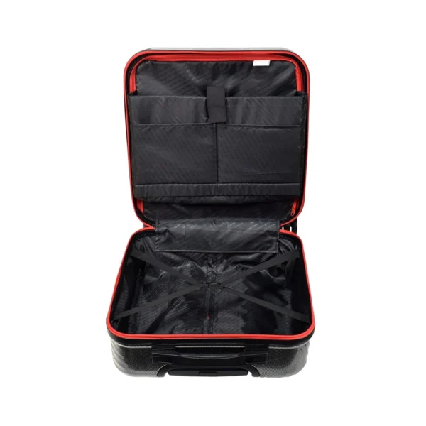 Swiss Military Ember LTB8 Overnighter Hard Sided Cabin Plastic Trolley Bag - Image 3