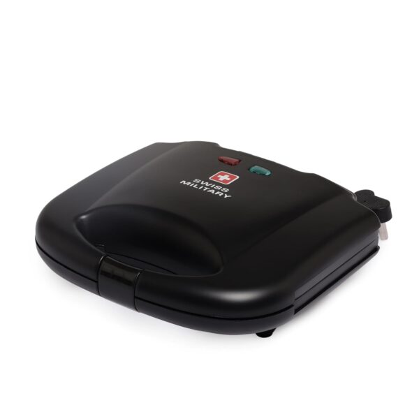 Swiss Military Club Class 2 Slice Electric Grill Sandwich Maker 800W | Nonstick Sandwich Machine