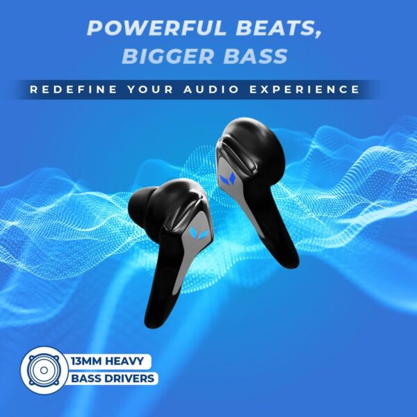 Lapcare Champ Series Wireless Bluetooth Probuds White (LBTB-234)	| Touch Controls Earbuds | Ipx5 Sweat & Water Resistant - Image 4