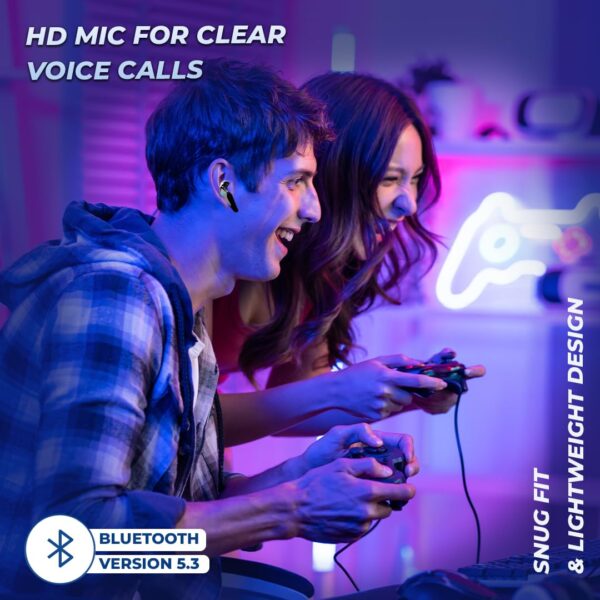 Lapcare Champ Series Wireless Bluetooth Probuds White (LBTB-234)	| Touch Controls Earbuds | Ipx5 Sweat & Water Resistant - Image 7