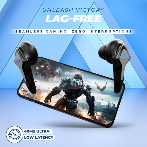 Lapcare Champ Series Wireless Bluetooth Probuds White (LBTB-234)	| Touch Controls Earbuds | Ipx5 Sweat & Water Resistant - Image 5