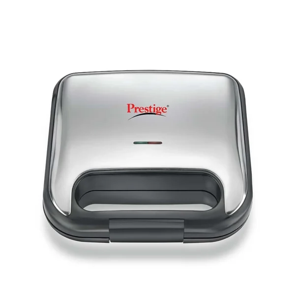 Prestige PSDP 03-SS 750 W Sandwich Toaster with Fixed & Deep Sandwich Plates (Black, Non-Stick Coated) - Image 2