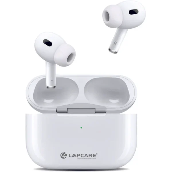 Lapcare Bluetooth Twinpods LBTB-213 | White Wireless Earbuds