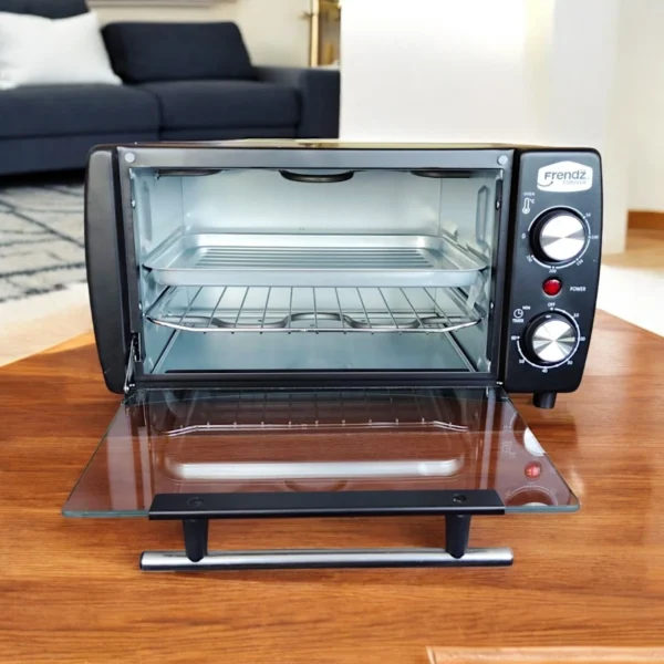 Frendz Brownie 1400W Electric Oven Toaster Griller (OTG) 12 Liter (OV-116M) | Heat Resistant - Image 2