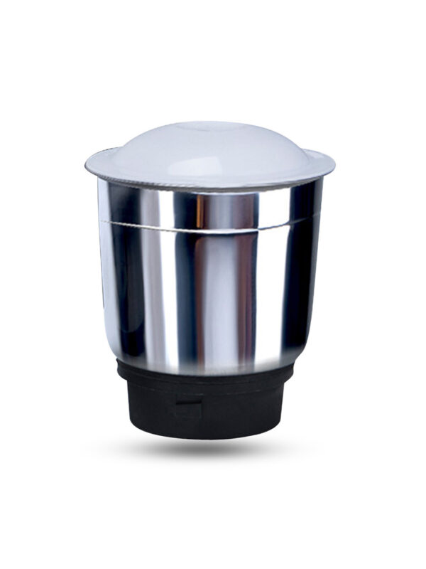 Swiss Military Bliss 3 Stainless Steel Jars Electric Mixer Grinder, 500 Watts | White | 3 Level Speed Control - Image 5
