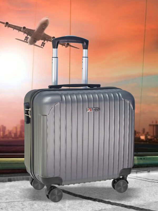 Swiss Military HTL101 – Hardtop Travel Overnighter Bag | Hard Luggage Trolley Bag - Image 8