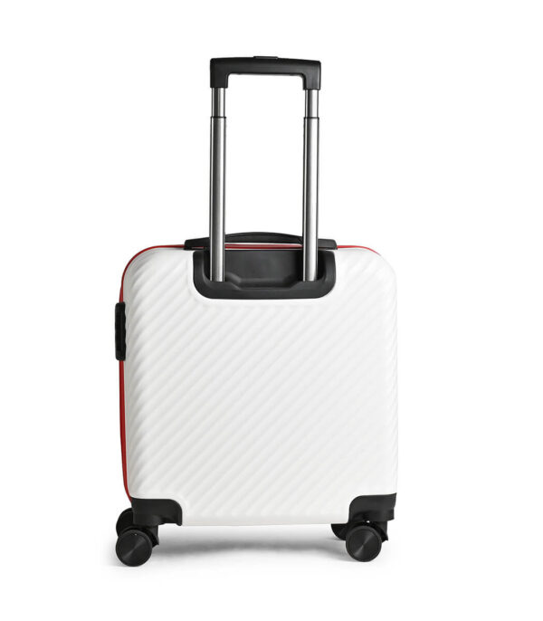 Swiss Military LTB-13 Sirius White Hard Top Travel Overnighter Bag | 8 Spinner Wheel Trolley Bag | White | Travel Suitcase - Image 12