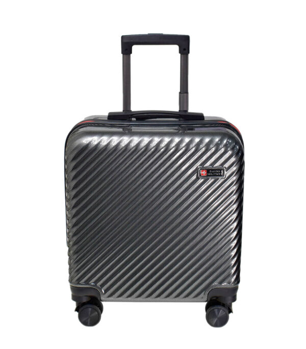 Swiss Military Ember LTB8 Overnighter Hard Sided Cabin Plastic Trolley Bag - Image 2