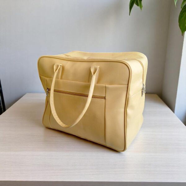 Kingston Duffle Bag | Travel Hand Bag | Yellow - Image 3