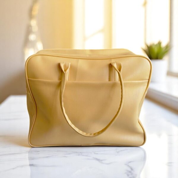 Kingston Duffle Bag | Travel Hand Bag | Yellow - Image 4