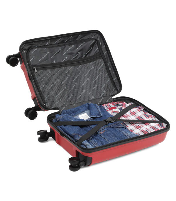 Swiss Military Zest 20 Inch Hard Sided Trolley Bag | Hard Luggage Bag | Suitcase For Travel - Image 2
