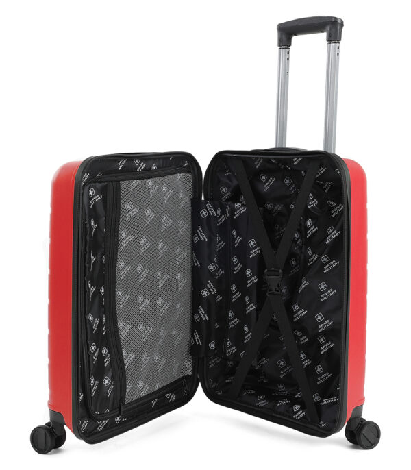Swiss Military Zest 20 Inch Hard Sided Trolley Bag | Hard Luggage Bag | Suitcase For Travel - Image 3