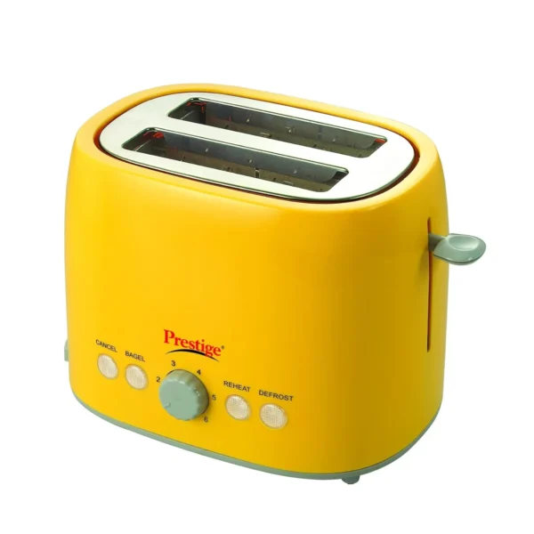 Prestige Electric Pop-up Toaster Machine, Yellow 850-Watt (PPTPKY)