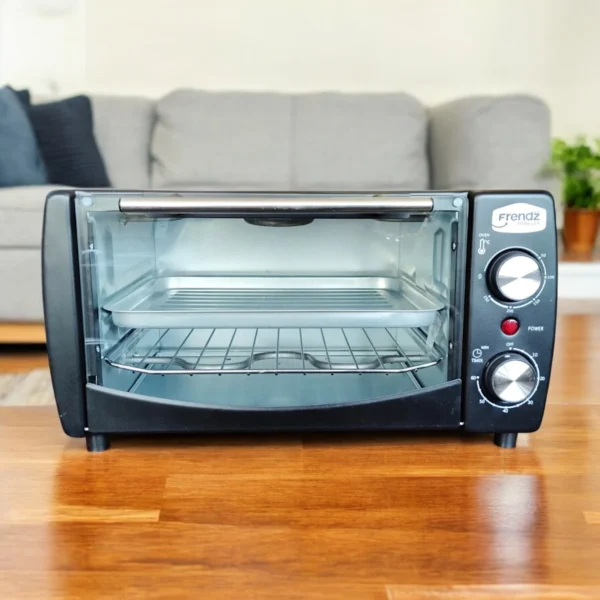 Frendz Brownie 1400W Electric Oven Toaster Griller (OTG) 12 Liter (OV-116M) | Heat Resistant
