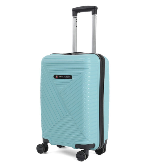 Swiss Military Zurich 55cm Hard Trolley Bag | 8 Wheels Suitcase | Travel Luggage Bag - Image 10