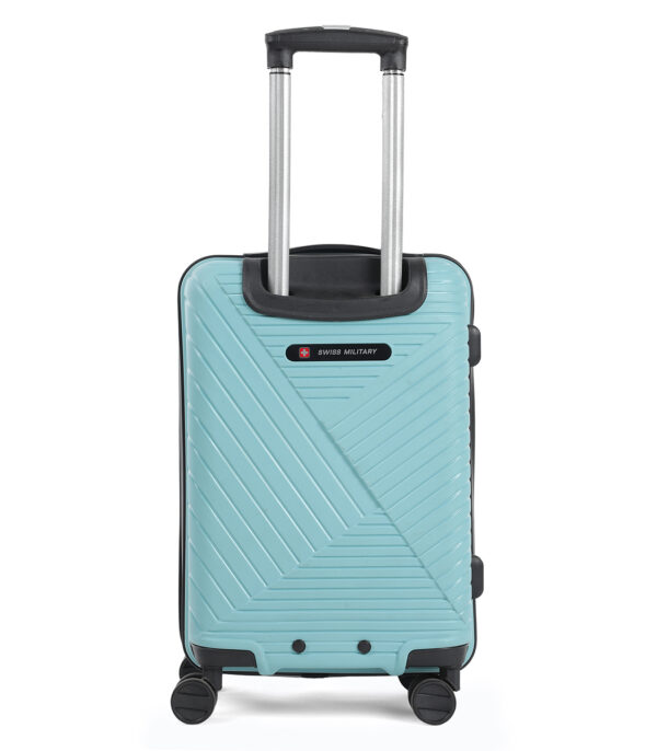 Swiss Military Zurich 55cm Hard Trolley Bag | 8 Wheels Suitcase | Travel Luggage Bag - Image 12