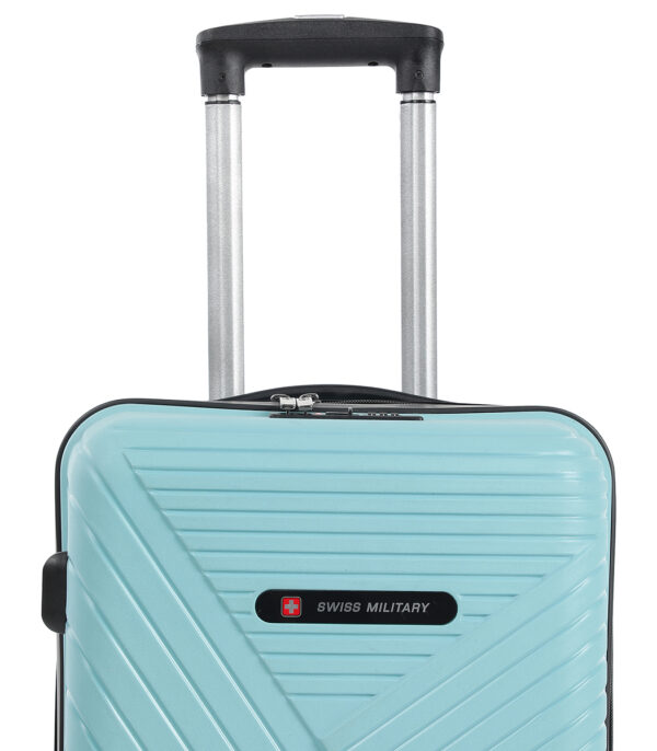 Swiss Military Zurich 55cm Hard Trolley Bag | 8 Wheels Suitcase | Travel Luggage Bag - Image 5