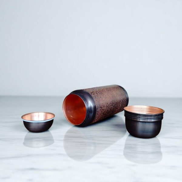 Attro Aayush Jar Copper Water Bottle 1800ml - Image 4