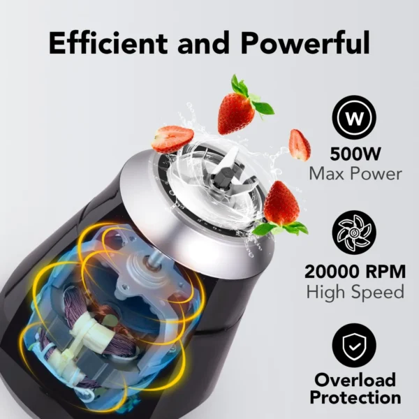 Cello Nexon Pro Plus 4 Jar Electric Mixer Grinder 500W | 3 Stainless Steel Jar & 1 Juicer Jar - Image 3