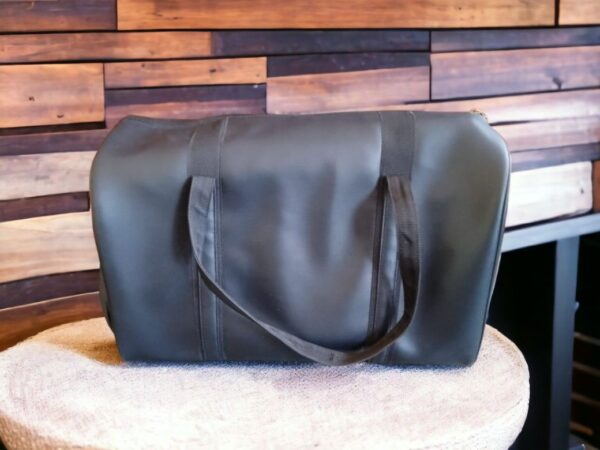 GBK Duffle Travel Bag With Shoulder Strap For Men & Women | Black Color - Image 3