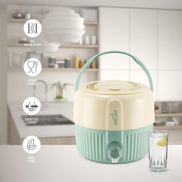 Milton Kool Peistine 7 Insulated Plastic Water Jug - Image 4
