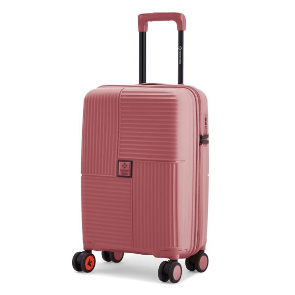 Nasher Miles Singapore Hard-Sided Polypropylene Cabin Luggage Trolley Bag 20 Inch | 55cm | 8 Wheels Small Trolley Bag for Travel | Suitcase