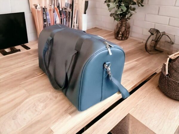 GBK Duffle Travel Bag With Shoulder Strap For Men & Women | Black Color - Image 4