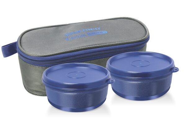 WARMEO Micro 2 Containers Stainless Steel Lunch Box - Image 3